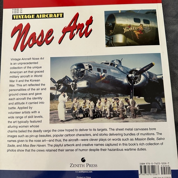 2001 Nose Art vintage aircraft paperback book - Picture 4 of 4